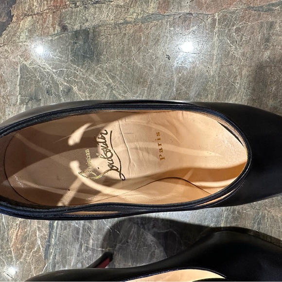 Christian Louboutin Miss Zorra 100 Shiny Calf in Black size 36 - Picture 5 of 16